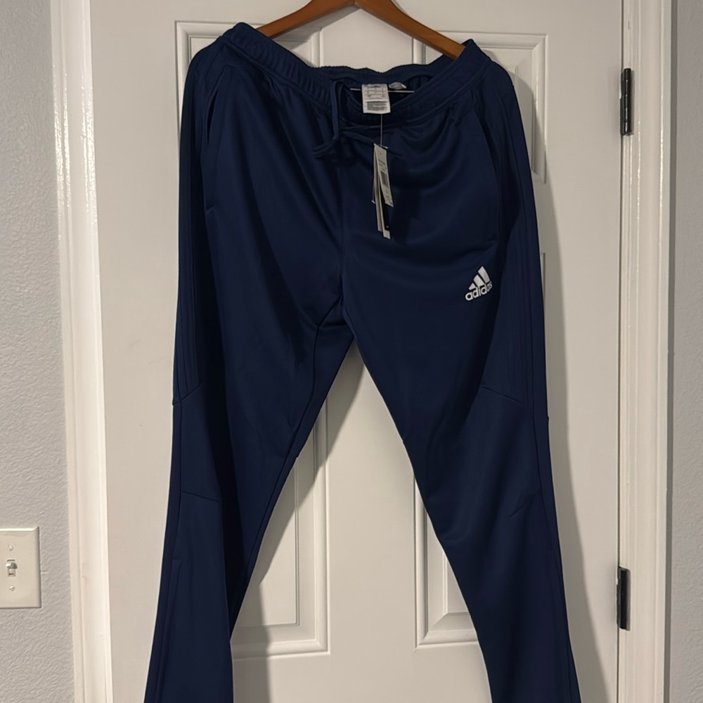Brand New With Tags Blue Adidas TIRO Track Suit Pants Size Large